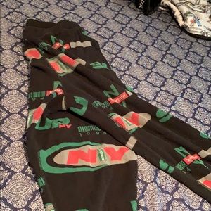 Supreme waffle sweatpants medium fit large